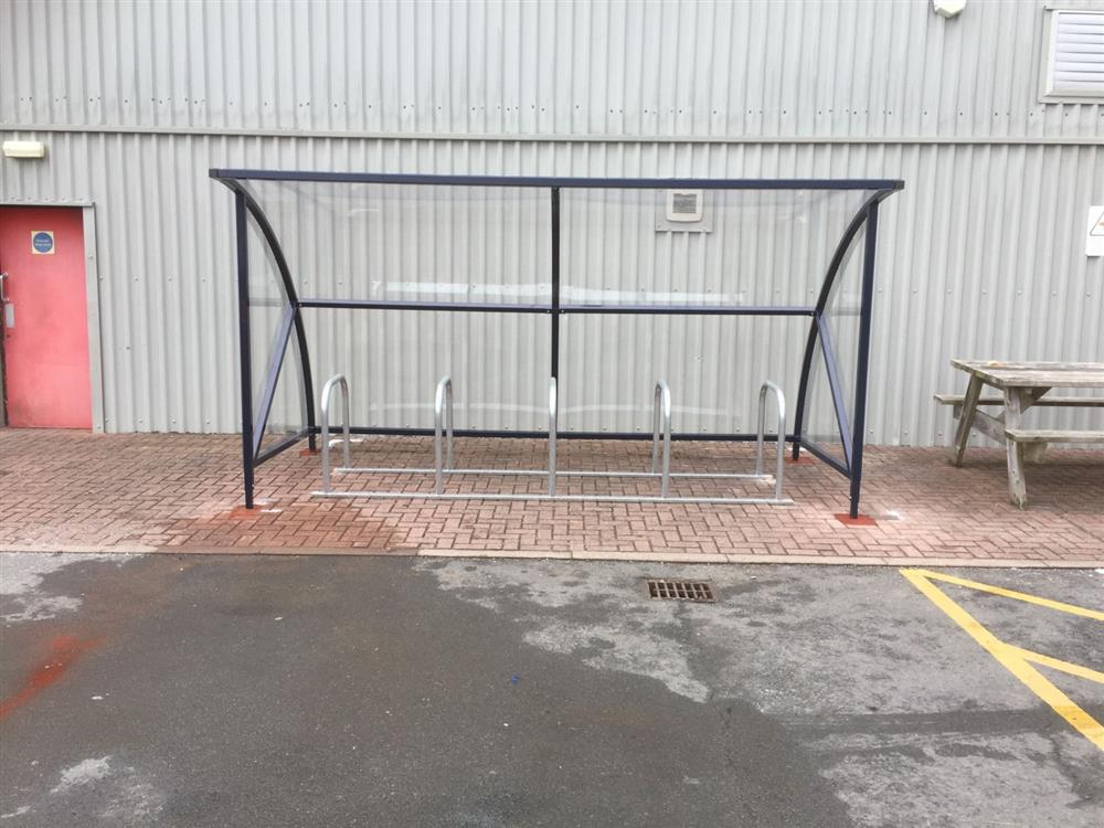 Police Station Cycle Shelter